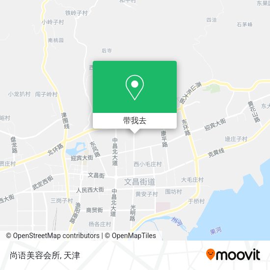 尚语美容会所地图