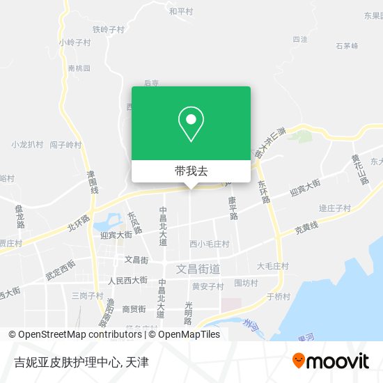 吉妮亚皮肤护理中心地图