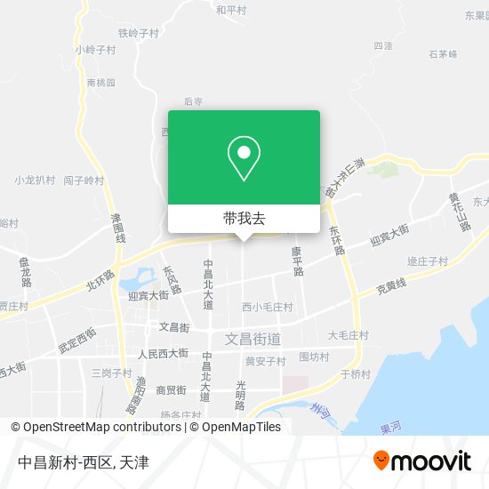 中昌新村-西区地图
