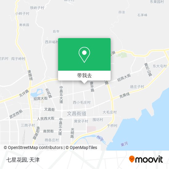 七星花园地图