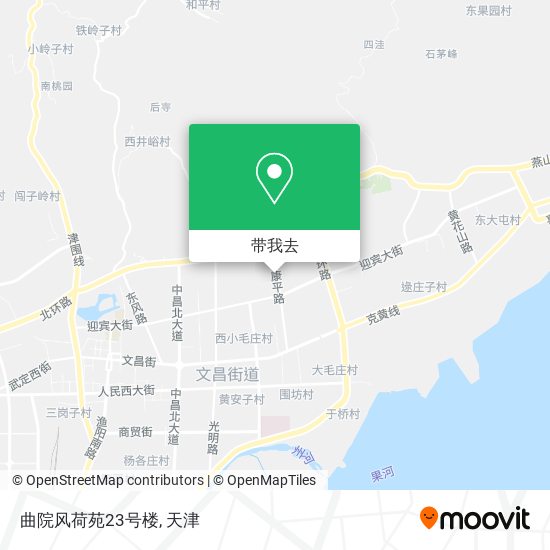 曲院风荷苑23号楼地图