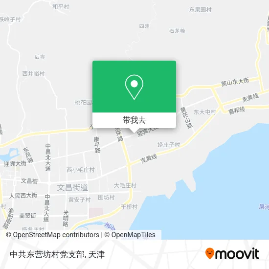 中共东营坊村党支部地图