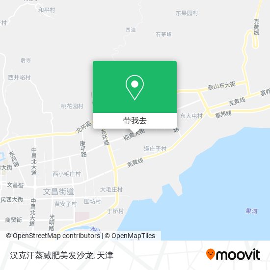 汉克汗蒸减肥美发沙龙地图