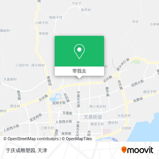 于庆成雕塑园地图