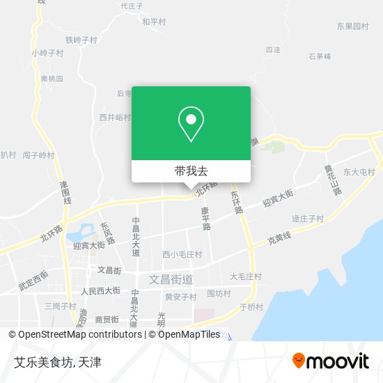 艾乐美食坊地图