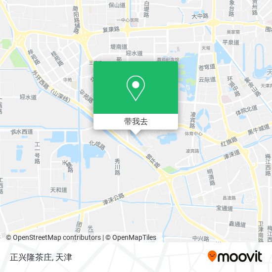 正兴隆茶庄地图