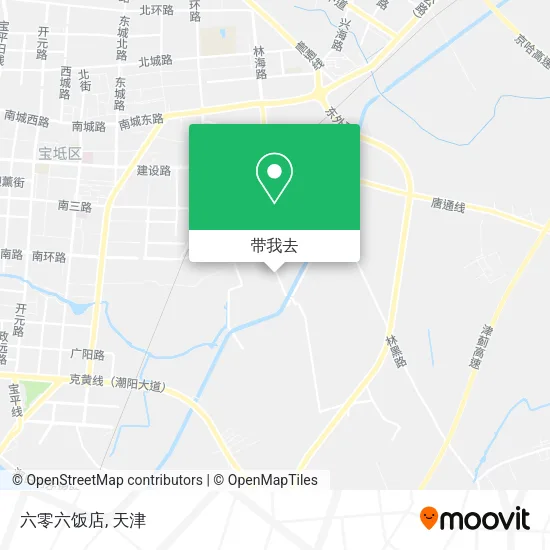 六零六饭店地图