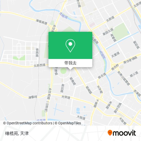 橄榄苑地图