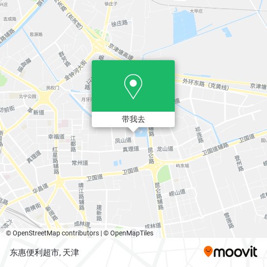 东惠便利超市地图