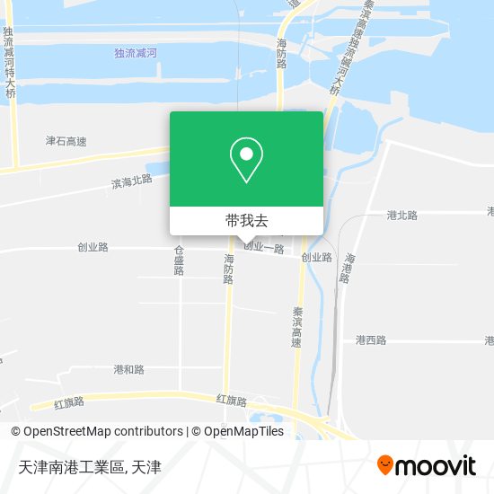 天津南港工業區地图