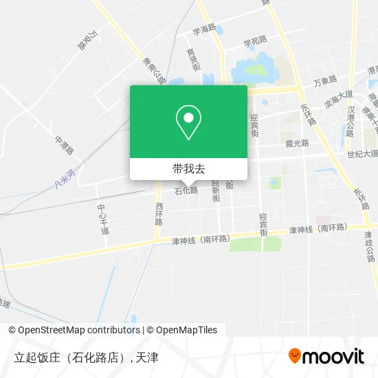 立起饭庄（石化路店）地图