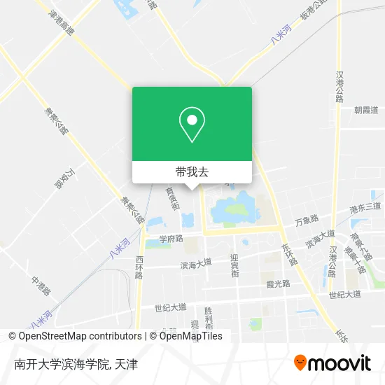 南开大学滨海学院地图