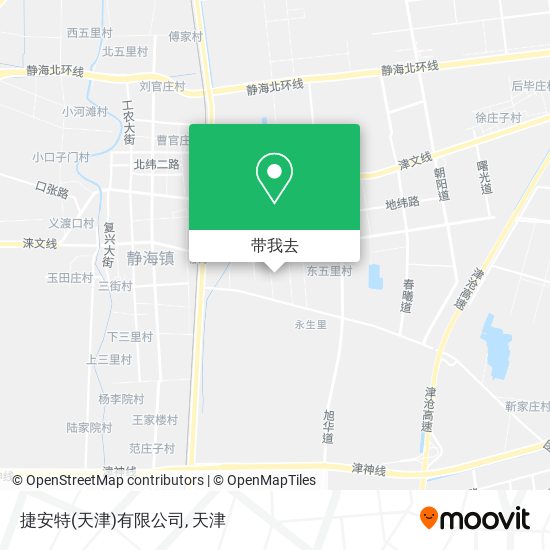 捷安特(天津)有限公司地图