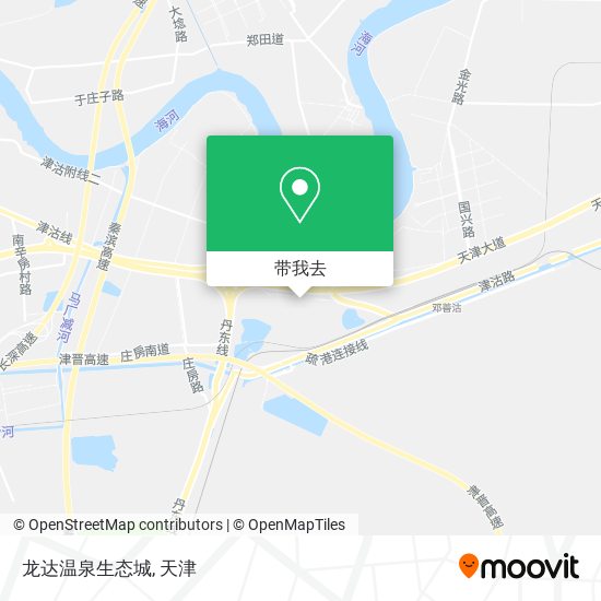 龙达温泉生态城地图