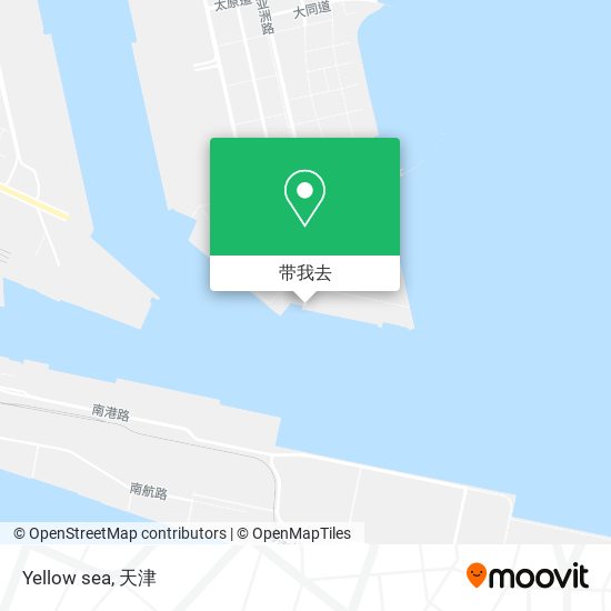 Yellow sea地图
