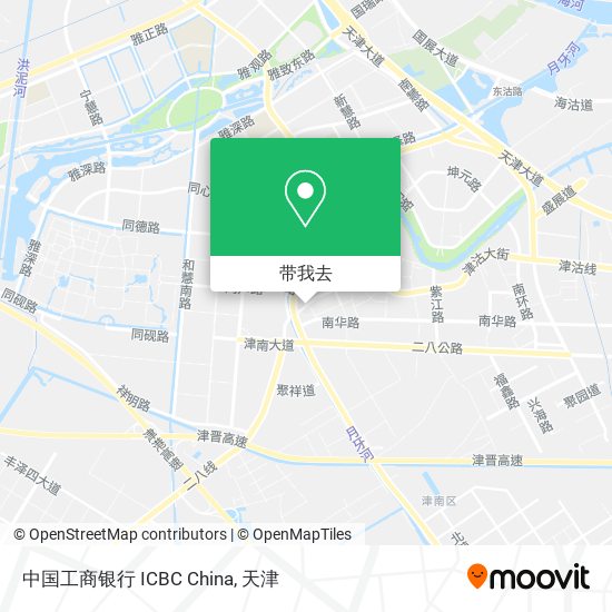 中国工商银行 ICBC China地图