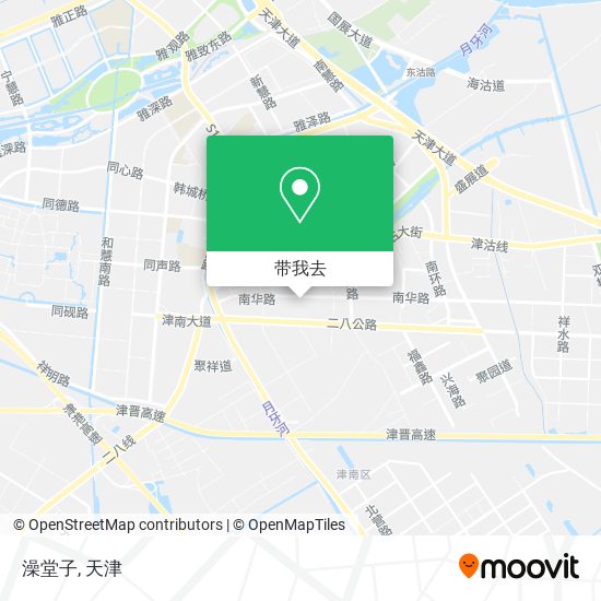 澡堂子地图