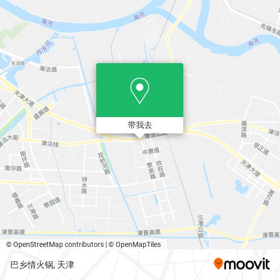 巴乡情火锅地图