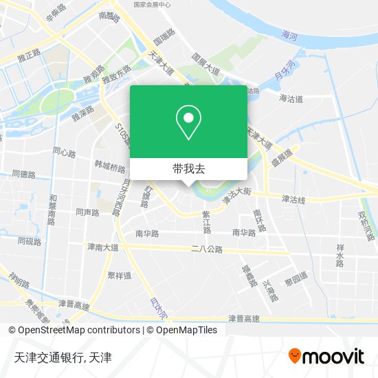 天津交通银行地图