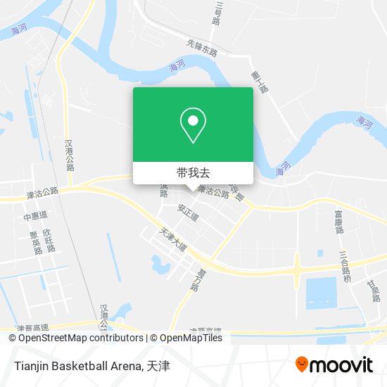 Tianjin Basketball Arena地图