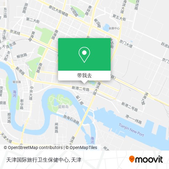天津国际旅行卫生保健中心地图