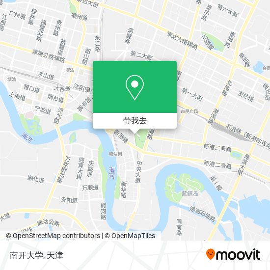 南开大学地图