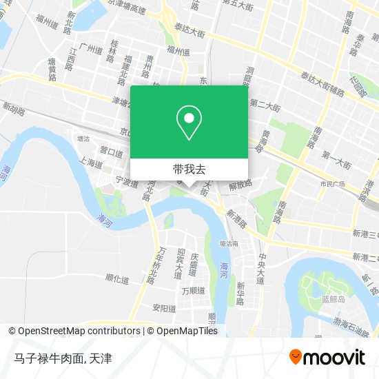 马子禄牛肉面地图