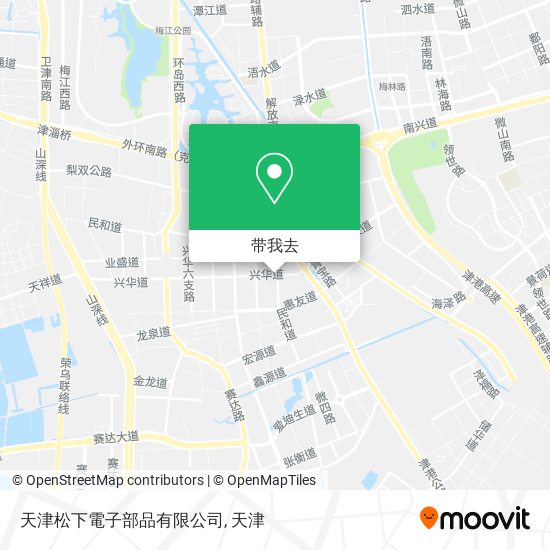 天津松下電子部品有限公司地图