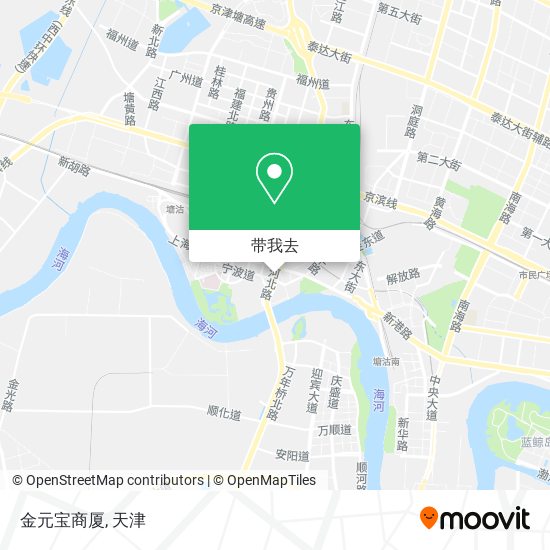 金元宝商厦地图