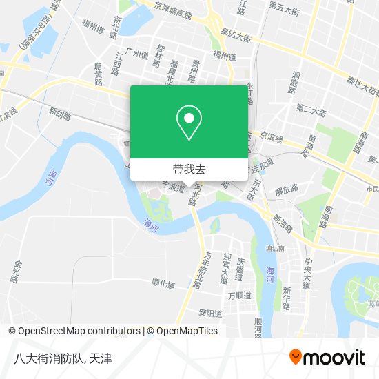 八大街消防队地图