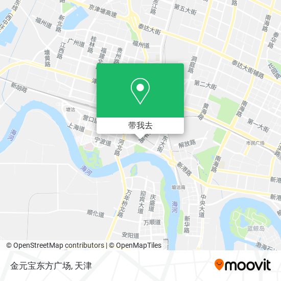 金元宝东方广场地图