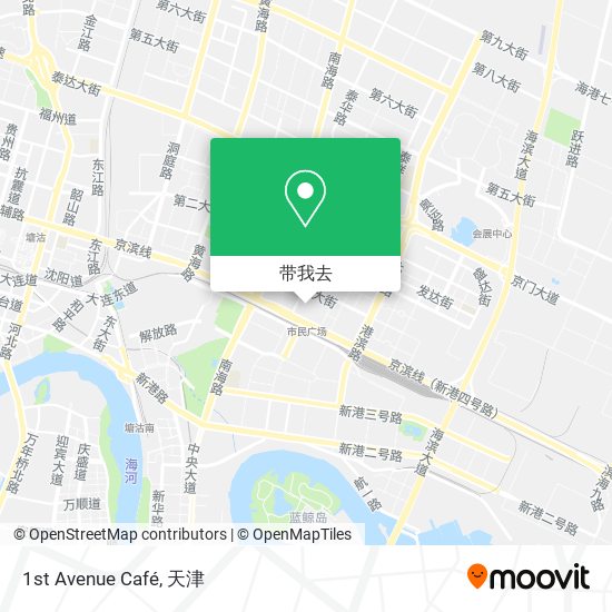 1st Avenue Café地图