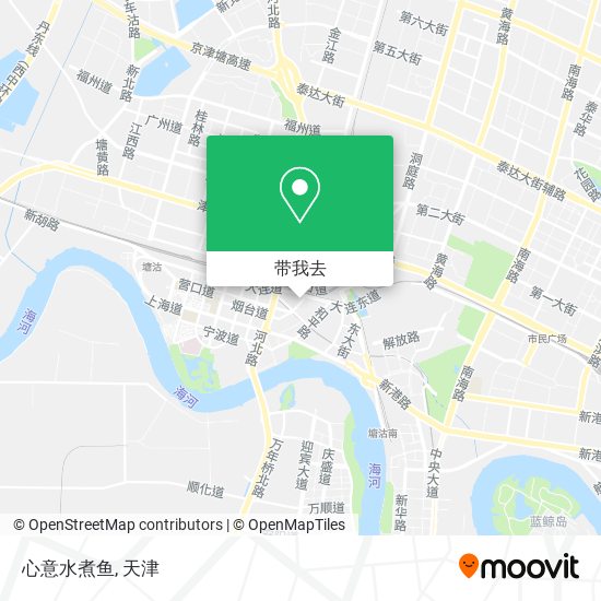 心意水煮鱼地图