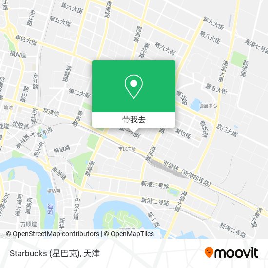 Starbucks (星巴克)地图