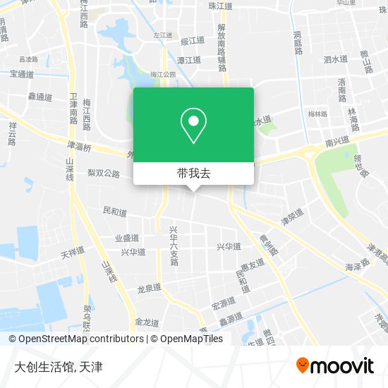 大创生活馆地图
