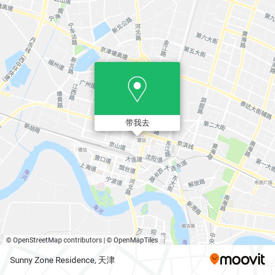 Sunny Zone Residence地图