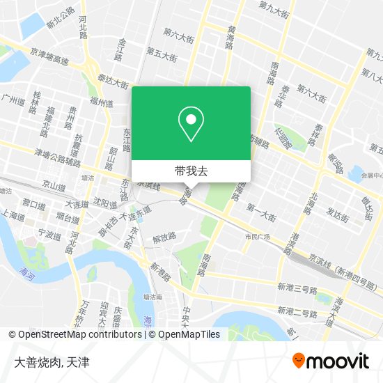 大善烧肉地图