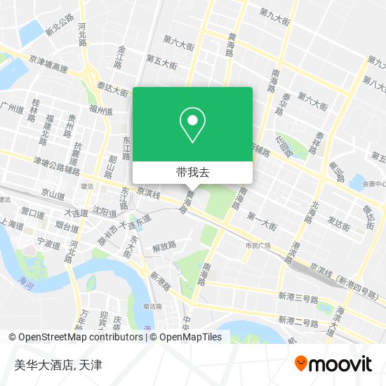 美华大酒店地图