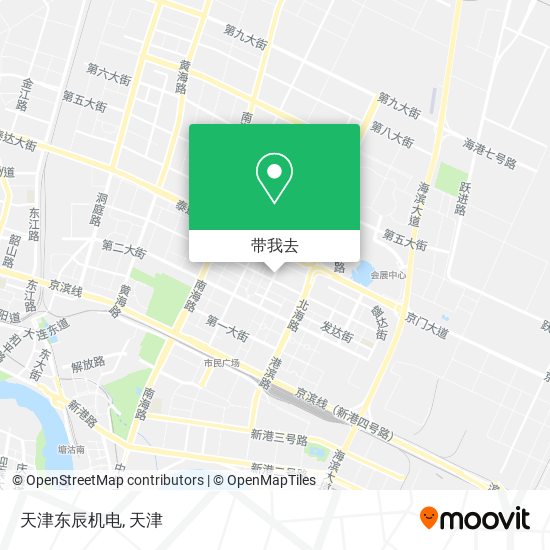 天津东辰机电地图