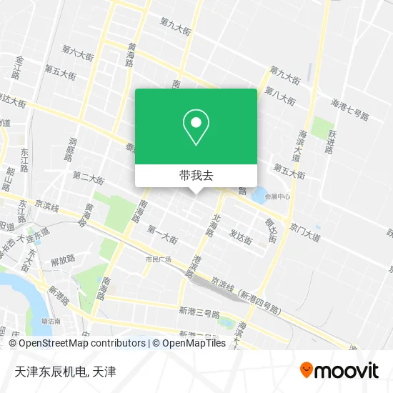 天津东辰机电地图