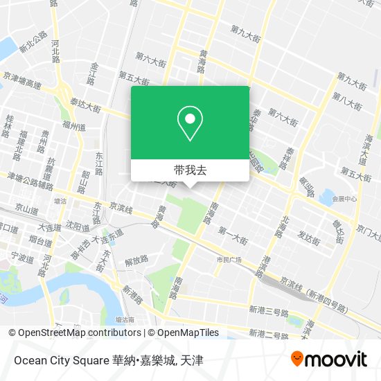 Ocean City Square 華納•嘉樂城地图