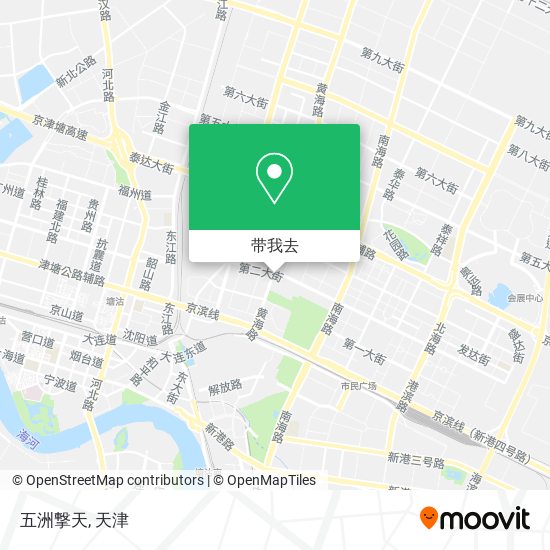 五洲撃天地图