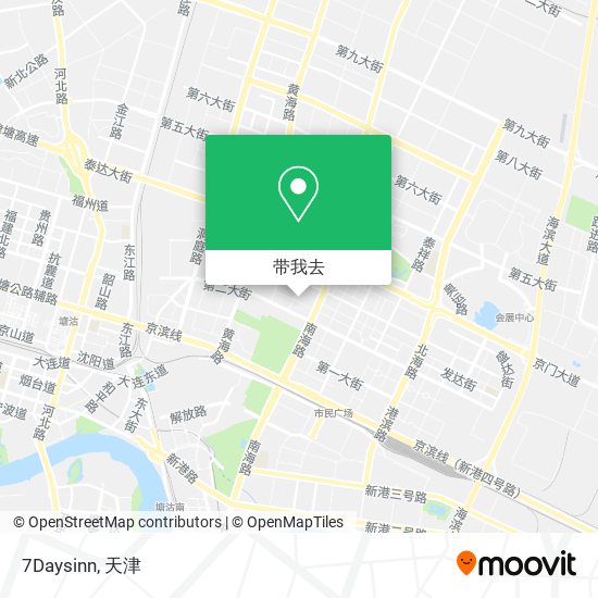 7Daysinn地图