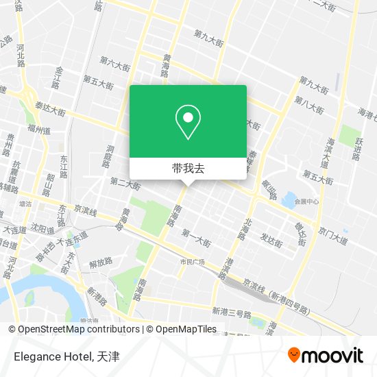 Elegance Hotel地图