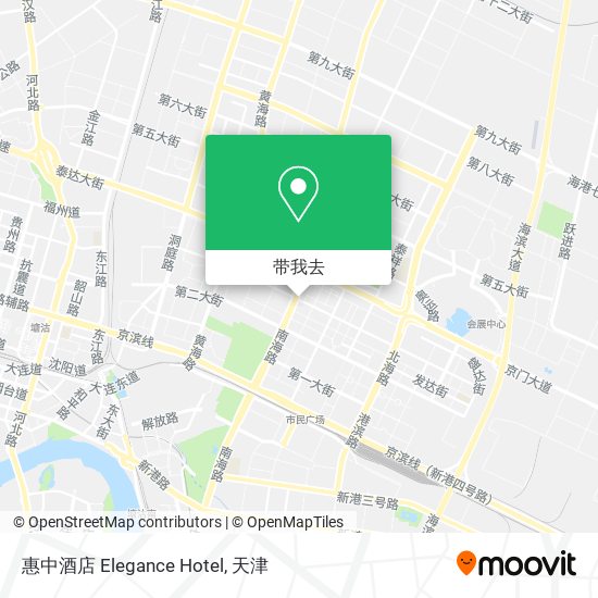 惠中酒店 Elegance Hotel地图