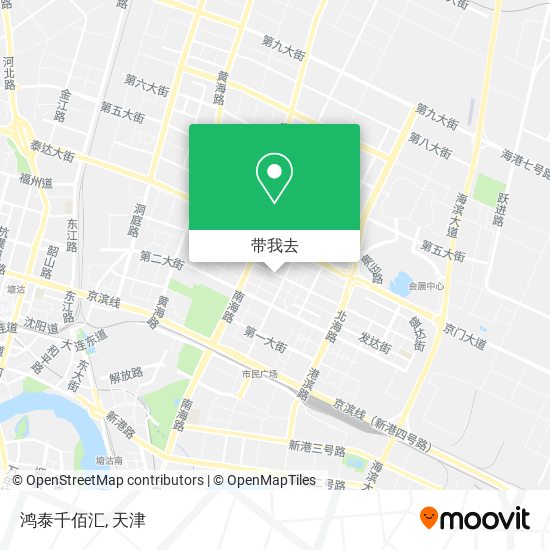 鸿泰千佰汇地图