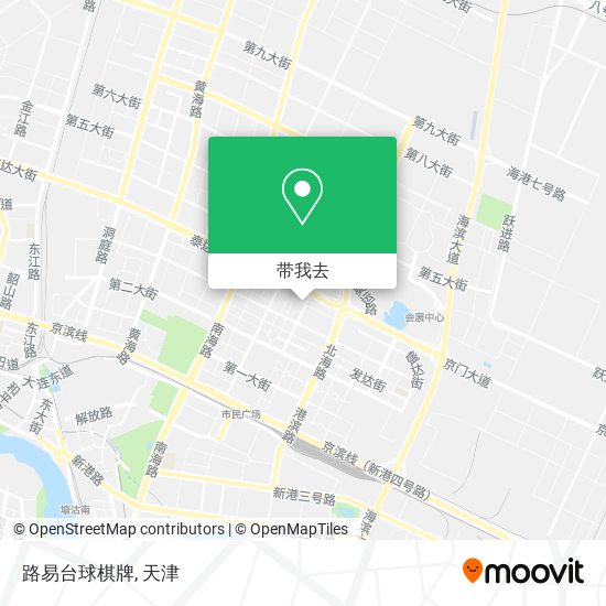 路易台球棋牌地图