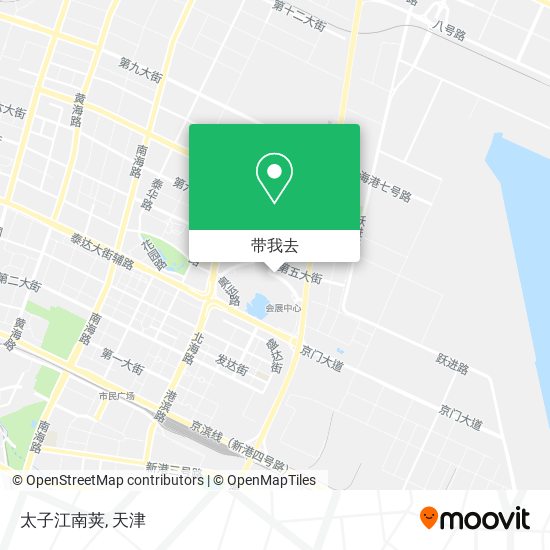 太子江南荚地图