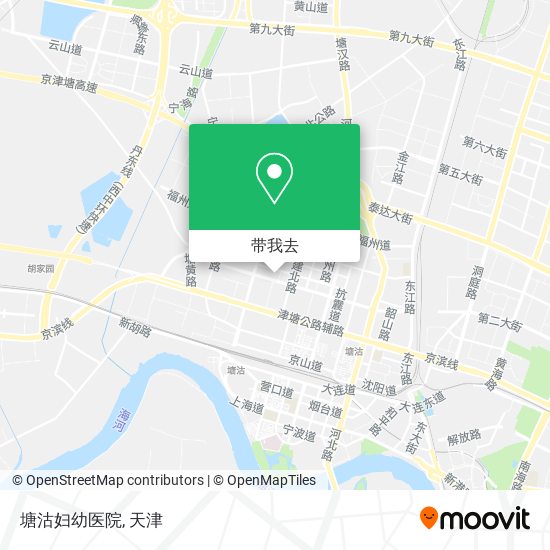 塘沽妇幼医院地图