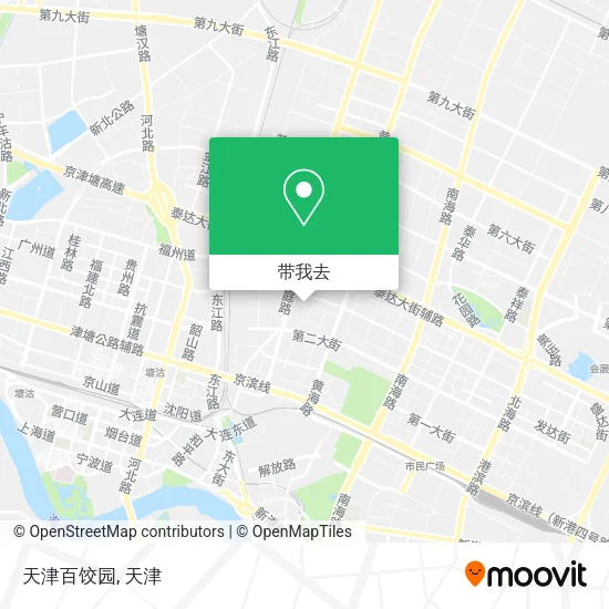 天津百饺园地图